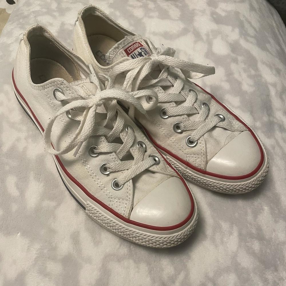 White Converses - image 1